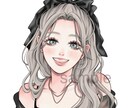 透明感×可愛い♡SNSで映えるアイコン描きます 【先着5名様のみ4000円！】かわいい女の子の理想を形に◎ イメージ4