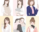 かわいい似顔絵・アイコン・ヘッダー描きます 一枚一枚丁寧に描かせていただきます。お気軽にご相談ください！ イメージ7