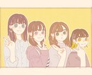 あなた好みの似顔絵描きます ○アイコンやプレゼントにも！○思い出の写真をイラストに* イメージ6