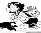 midjourneyの画風を売ります midjourneyに取り込むだけで個性的なマンガを描けます イメージ5