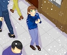 春夏秋冬♪アニメ風のかわいいイラスト3日納品します 食べ物、人物、動物、背景、などいろいろ描きます。 イメージ5