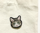 手刺繍であなたのペットを素敵なブローチにします 世界に1つだけのグッズを作りませんか？元デザイナーが制作！ イメージ4