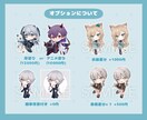 多場面で活用！SD)デフォルメイラスト制作します プレゼント/鑑賞/活動への使用、三次元もSD化可能！ イメージ2