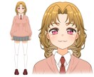立ち絵【IRIAM対応】かきます 貴方だけのオリジナルキャラクターの立ち絵を描きます。 イメージ2