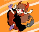 モノクロ基調＆デフォルメイラスト制作します カートゥーン、デフォルメ、シンプルかつオシャレなイラスト イメージ5