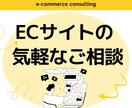 ECサイトに関する気軽なご相談にお答えします 初心者さんから、企業のEC担当者さんまで、幅広くサポート イメージ1