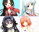 安い＆綺麗／ギャルゲ塗りでかわいいアイコン描きます 【最短で即日納品】SNS等、用途に適したカラーアイコンを！ イメージ2
