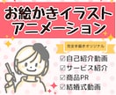 想いを伝える手描きイラストアニメーション作成します 温かみあふれる手描きイラストで差別化！原稿作りもお手伝い！ イメージ1