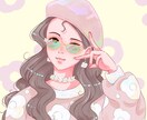 リアルなテイストの女の子イラスト描きます あなただけのアイコンが欲しい方へ！ イメージ5