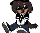ポップでかっこいいイラスト・キャラクターを描きます パンク、ロック系の雰囲気が得意です⭐︎ イメージ1
