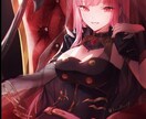 １枚絵のイラストを制作します 可愛くキラキラしたキャラクター描きます！ イメージ5