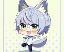 VTuber向けぷにぷにミニキャラ描きます 個人VTuberさんの配信やアイコンに使用できます！ イメージ4