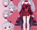 IRIAM用立ち絵仕立てます IRIAM、TRPG、動画のキャラクターデザインが欲しい方に イメージ3