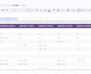 AIを活用して自動で業務に最適なシフト表を作ります 条件を入力するだけで最適なシフトを自動生成！！ イメージ3
