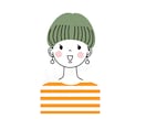 商用利用可★かわいいアイコンお作りいたします SNSにおすすめ！ポーズ・表情違いもできます！ イメージ4
