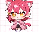 ミニキャラ(SD/デフォルメ)イラスト制作します グッズやサムネイルに！商用利用可能です！ イメージ2