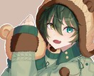 綺麗でかわいいキャラクターイラスト制作いたします SNSアイコンや立ち絵、スタンプなど幅広く制作いたします イメージ2