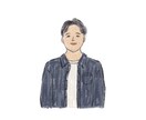 シンプルでゆるかわいい似顔絵イラスト描きます ＼SNSアイコン・プレゼント・記念日に／ イメージ5