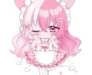 2500円でフリフリメイド服デフォルメ描きます お姿からどびきり可愛い衣装をデザイン♡ イメージ5