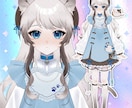 キャラクターデザイン・立ち絵制作致します 商用利用可！Vtuber立ち絵・IRIAM・TRPGなど イメージ3