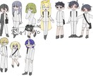 キャラクターデザインできます VtuberからTRPG用キャラシまで色々描きます イメージ1