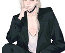 最速2日納品！ハンサムな男の子イラスト描きます 立ち絵、一枚絵、ハンサムな男の子とかわいい女の子のイラスト イメージ2