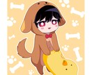 SNSなどで使えるイラスト描きます 可愛い系ゆるふわデフォルメなどなど イメージ6