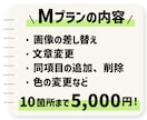 5箇所3000円〜★ホームページなど更新します ちょっと修正したい時に！修正量によってプランを選べます。 イメージ4