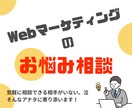 Webマーケティングのお悩みを解決します HP・SNS・集客のお悩みを60分ですっきりさせませんか？ イメージ1