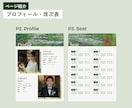 アートたっぷりのプロフィールブック作れます アート好きの方に♪Canvaで自由にアレンジできます イメージ3