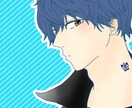 誕生日イラスト、ペア画等描きます 大切なSNSの友達に形あるプレンゼントを贈りませんか？？ イメージ10