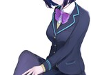 依頼主の要求に合うキャラを描かせていただきます SNSなどでアイコンを女の子のキャラクターにされたいあなたへ イメージ3