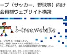 グループ・団体向けの会員制ウェブサイトを構築します デザインを雛形から選択、ニーズに合ったサイトがすぐにお手元に イメージ1