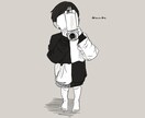 オシャレなイラスト描きます インテリアの一部として飾ってもらえたら嬉しいです イメージ1