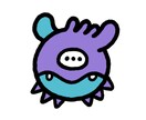 可愛くてちょっとおかしなモンスターを描きます オリジナルイメージモンスターを作成します！ イメージ3