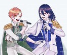 各種デジタルイラストを制作いたします カップルイラストや一枚絵・全身立ち絵まで幅広く対応致します◎ イメージ3