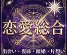 お相手との今後の未来を深くまで掘り下げて占います 今後望む未来を二人で歩むため、より幸せになるように占います イメージ1