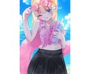 夏季限定！サマー量産描きます 夏っぽいイラストが欲しい方へ！ イメージ4