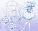 先着2名様1000円OFF！立ち絵を制作致します 厚塗りで迅速丁寧なイラストをお届け！表情差分2種類無料！ イメージ6