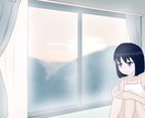 女の子のオリジナルイラストを描き下ろします 要望に沿ってキャラクターと簡単な背景の一枚絵を提供します イメージ3