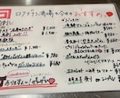 完全手書き！居酒屋・飲食店のメニュー作成します 温かみ×インパクトで注文UP！完全手書きの一点もの！ イメージ3