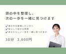 頭の中を整理し、次の一歩を一緒に見つけます 国家資格ｷｬﾘｱｺﾝｻﾙﾀﾝﾄによる、30分音声セッション イメージ1