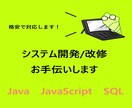 システム開発、改修等のコーディングをお手伝いします システム開発/改修の手が足りてない方へ イメージ1