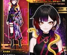 モデラーへ渡せるPSD◎Live2Dパーツ分けます 1枚絵OK◎最短10日でモデラーへ渡せるPSD納品 イメージ4