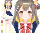 VTuberキャラデザ～モデリング一括制作できます キャラクターデザインなどにお困りの方ぜひ！ イメージ2