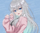 目を惹くキャラクターイラストを描きます キュートでセクシーなVtuber、Vライバー様のイラスト！ イメージ4