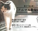 アニマルな数秘術で宿命や運命の流れ占います 動物に例えた分かりやすいオリジナル数秘術です♪ イメージ1