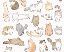 犬・猫などのデフォルメイラストをお描きします 大切なペットや好きな動物をかわいいイラストとして残したい方へ イメージ7
