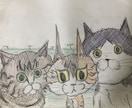 主に猫を描きます。それ以外でも全然問題なく描けます 我が家の猫たちを描きます。(猫以外も歓迎) イメージ1