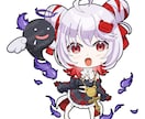 デフォルメイラスト制作します ちっちゃいキャラでも情報量はしっかり詰め込みます イメージ1